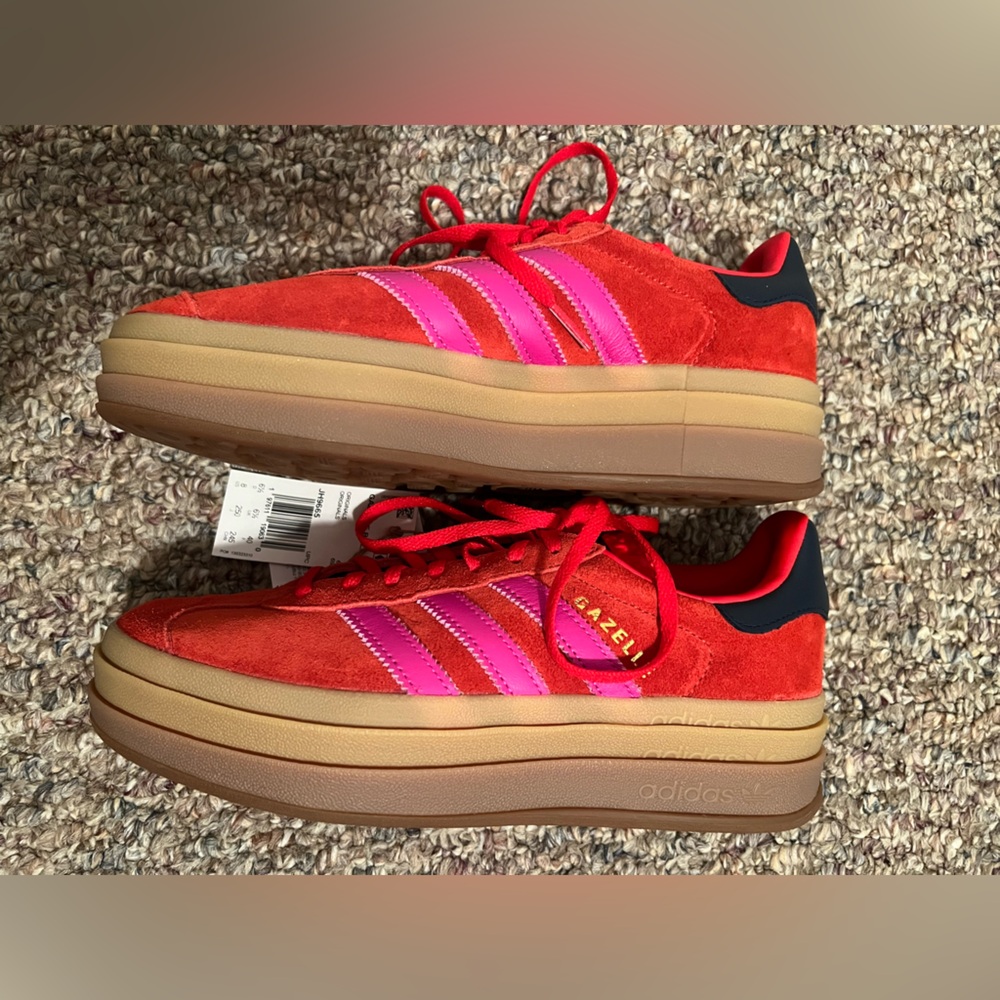 Adidas Gazelle Women’s Platform Sneakers View 6
